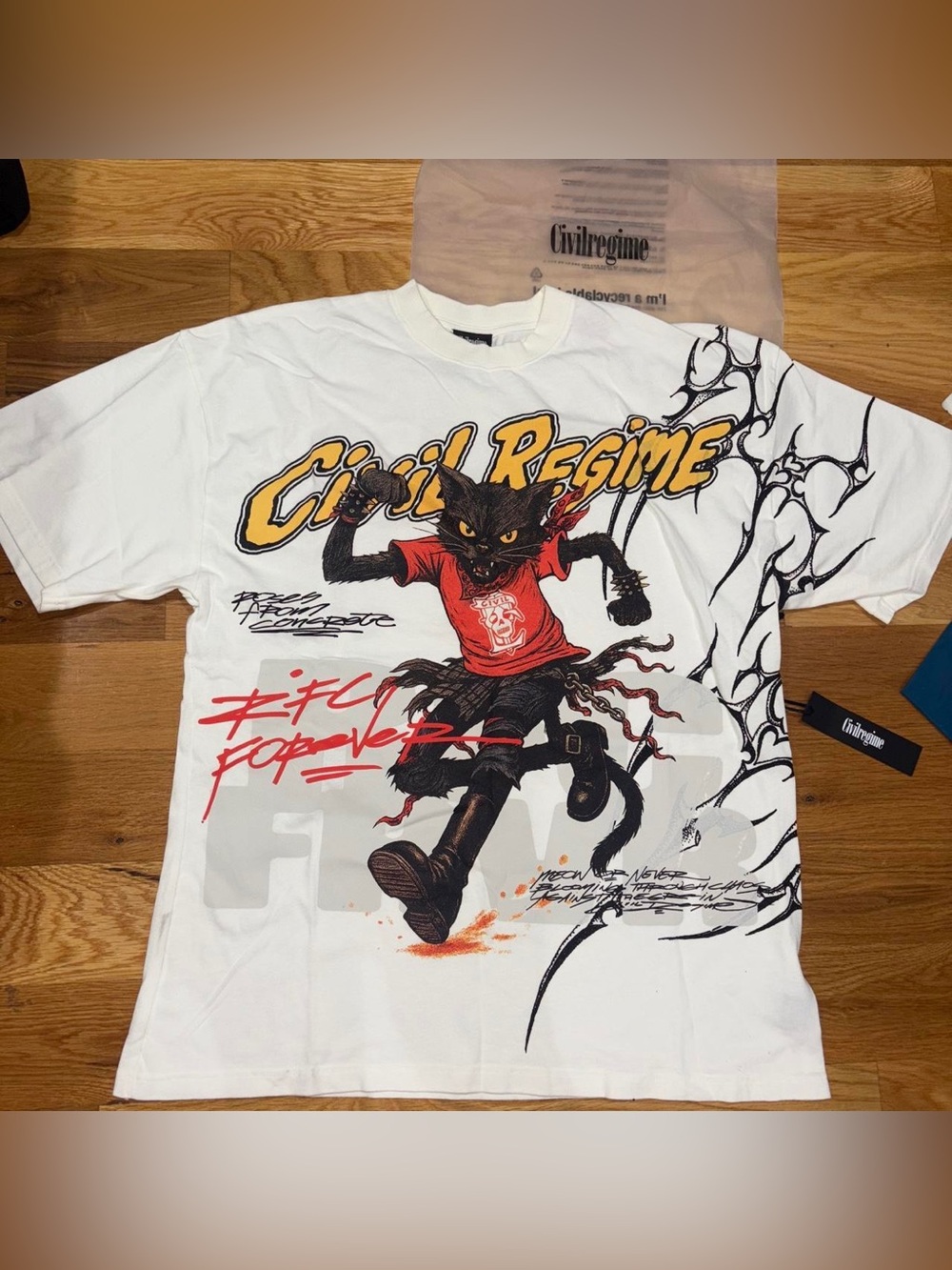 Civil Regime “Meow or never” tee